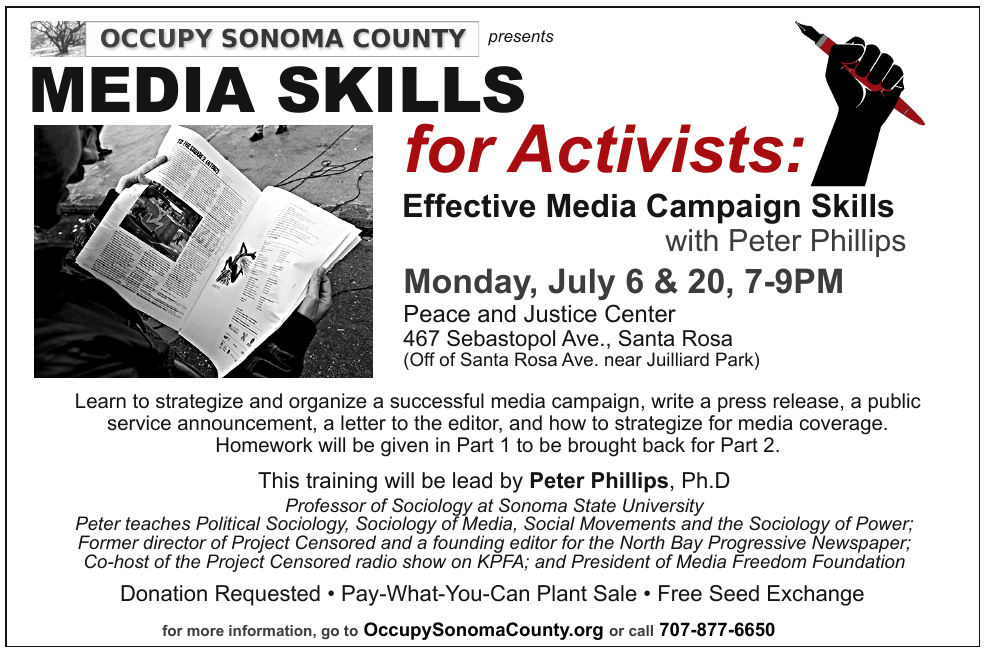 Media Skills for Activists: Effective Media Campaign Skills